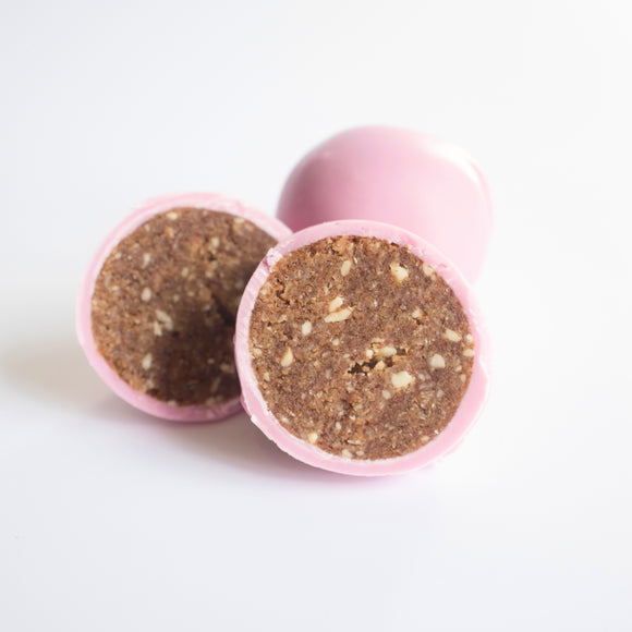 Nourishing By Sally Gluten Free Strawberry Yoghurt Protein Balls Box of 20