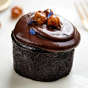 Mahadeva's Kitchen Vegan Hazelnut Ganache Cake Box of 6