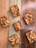 Homemade Bliss Gluten Free & Vegan Peanut Butter Stuffed Brownie Box of 24