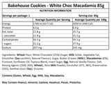 Cookie Man Individually Wrapped Bakehouse White Choc Macadamia Cookie Box of 12