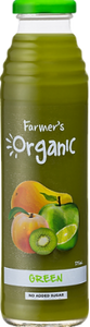 Sam's Drinks Farmers Organic Green Juice 375ml Box of 12