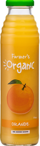 Sam's Drinks Farmers Organic Orange Juice 375ml Box of 12