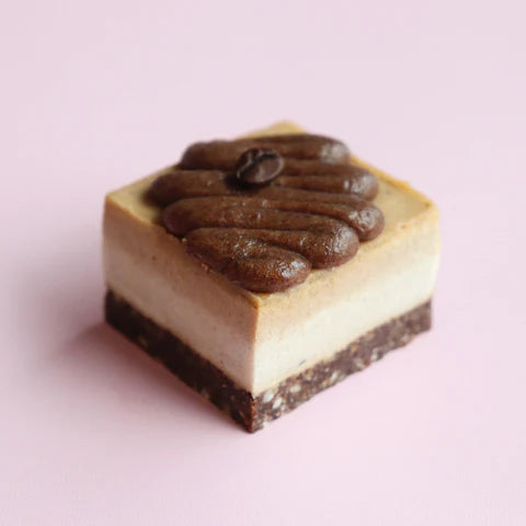Nourishing By Sally Gluten Free & Vegan Caramel Latte Cheesecake