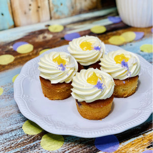 Homemade Bliss Gluten Free & Dairy Free Lemon & Blueberry Cake Box of 12
