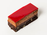 Mosaic Patisserie Gluten Free Blackcherry Brownie Tranche Box of 6