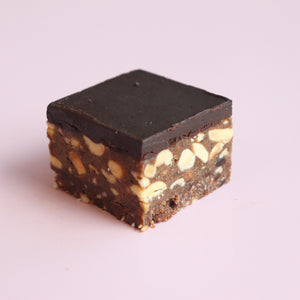 Nourishing By Sally Gluten Free Vegan Snickers Slice Box of 12
