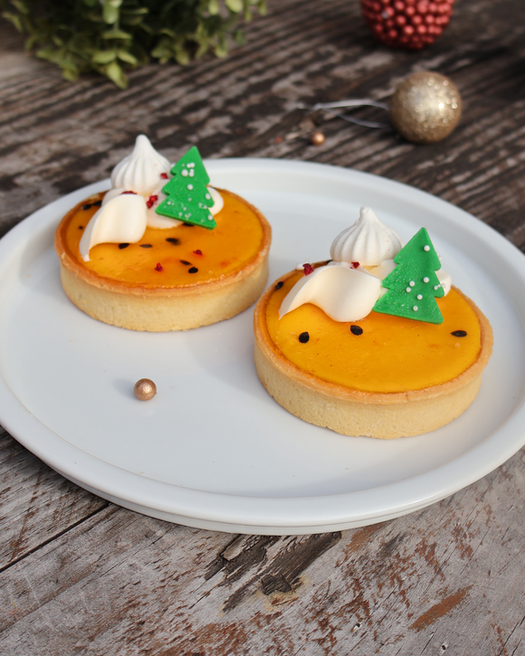 **CHRISTMAS PRE ORDER NOW TO GUARANTEE DECEMBER DELIVERY** Sweet By Nature Passion Pavlova Tart Box of 6