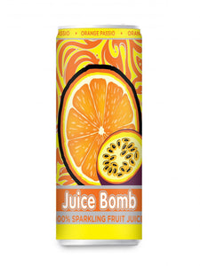 ***SPECIAL 20% OFF*** D'Licious Drinks Juice Bomb Orange & Passionfruit 24x250ml