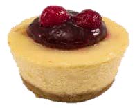 Rica Pastries Raspberry Cheesecake