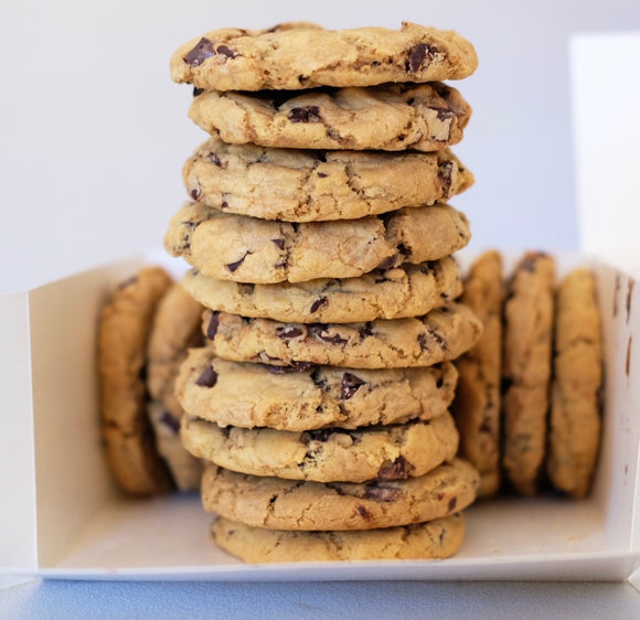 The Bake List Vegan Choc Chip Cookies Box of 20