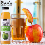 Sam's Juice Apple Vitamin Juice 375ml Box of 12