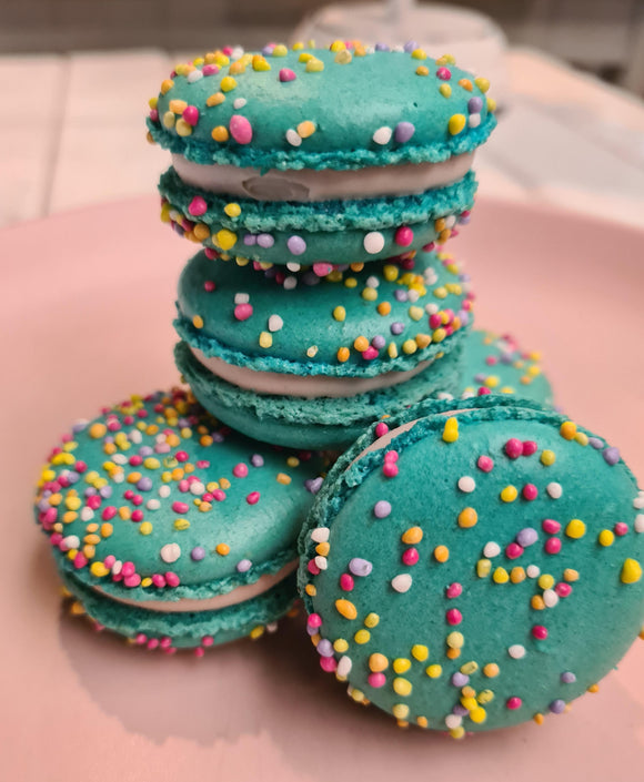 Baked By Joseph & Ann Gluten Free Bubblegum Macarons Box of 24