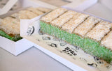 The Bake List Gluten Free & Dairy Free Pandan Lamington Box of 12