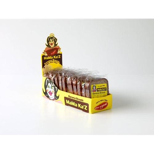 Mama Kaz Sliced and Wrapped Gluten Free Banana Bread Box of 13