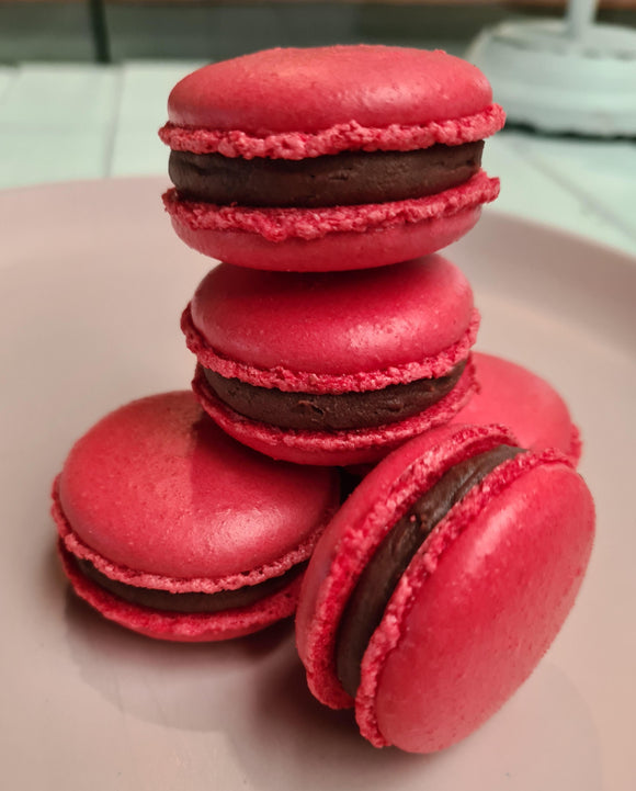Baked By Joseph & Ann Gluten Free Raspberry Macarons Box of 24