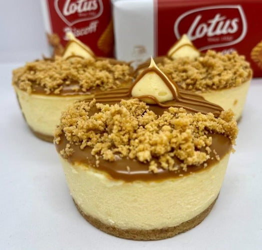 Cakes By Sweethearts Biscoff Cheesecake (NEW IMPROVED DESIGN) Box of 6