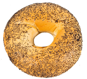 The Flour Shop Vegan Poppyseed Bagels Carton - 30 Per Carton