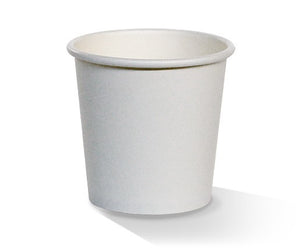 ***ALL NEW LOW PRICE*** GP Packaging Single Wall 4oz White Hot Cups Box of 1000