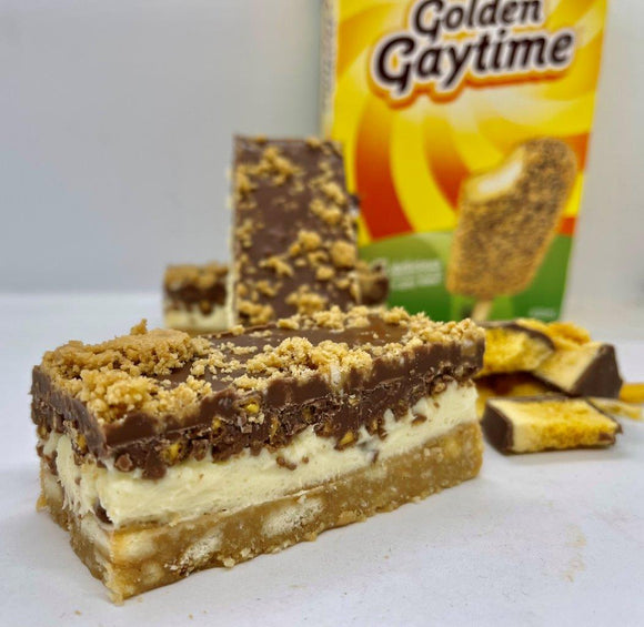 Cakes By Sweethearts Golden Gaytime Slice