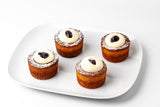 Little Secrets Bakehouse Gluten Free Lemon & Blackcurrant Cake Box of 6