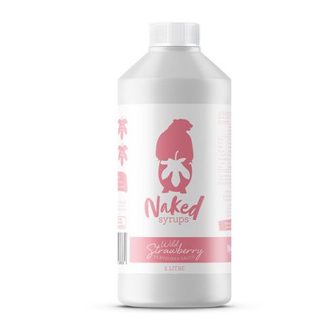 Naked Syrups Wild Strawberry Dessert Sauce 1L
