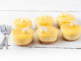 Sweet By Nature Gluten Free Lemon Baked Cheesecake Box of 6