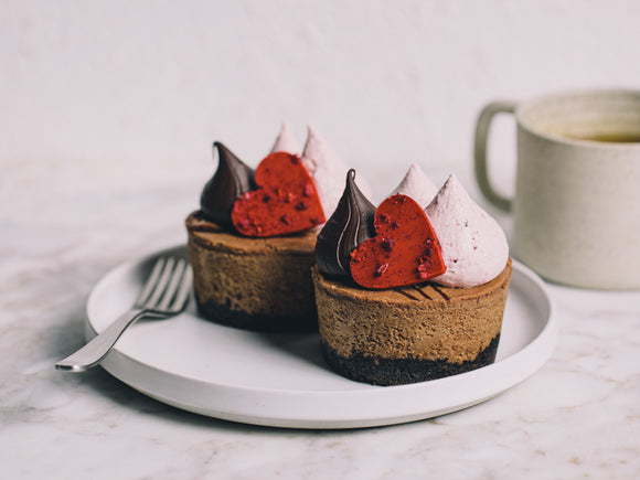 Sweet By Nature Gluten Free Raspberry Choc Cheesecake