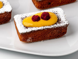 Little Secrets Bakehouse Gluten Free Raspberry Passionfruit Cake Box of 6