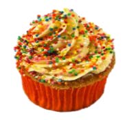 Rica Pastries Sprinkles Cupcakes Box of 6