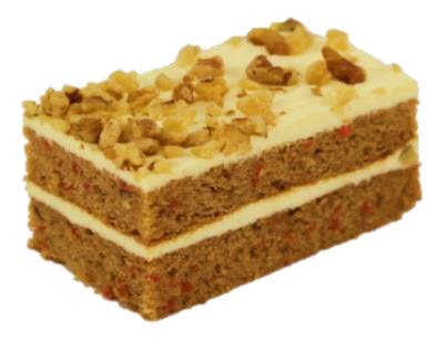 Rica Pastries Carrot Cake Slice Box of 6