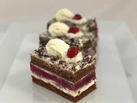 Rica Pastries Black Forest Slice Box of 6