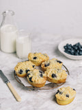 Sweet By Nature Vegan & Nut Free Lemon Blueberry Friands Box of 6
