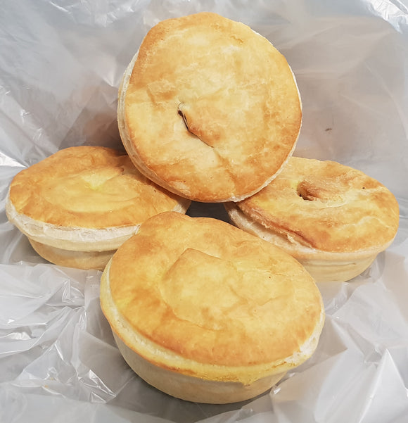Simply Pies Wrapped Gourmet Steak Pie Box of 12