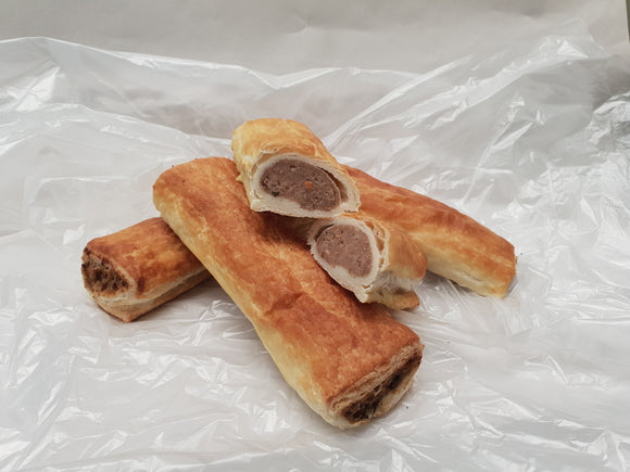 Simply Pies Wrapped Jumbo Sausage Rolls Box of 24
