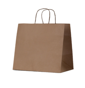Twist Handle Kraft Large Carry Bag Box of 150