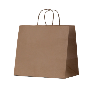 Twist Handle Kraft Large Carry Bag Box of 150