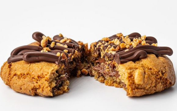 Little Secrets Bakehouse Gluten Free Nutella, Choc Chip & Hazelnut Loaded Cookie Box of 6