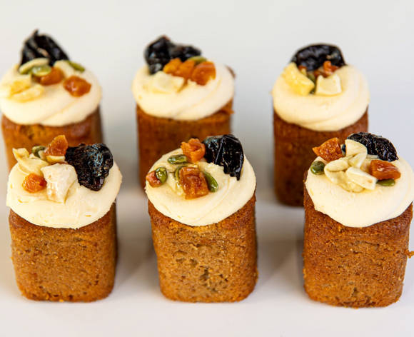 Marks Quality Cakes Gluten Free Regular Carrot Cake Box of 6