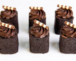 Marks Quality Cakes Gluten Free Regular Chocolate Cake Box of 6
