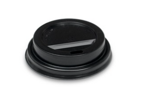 4oz Hot Lid Black - Single Sleeve