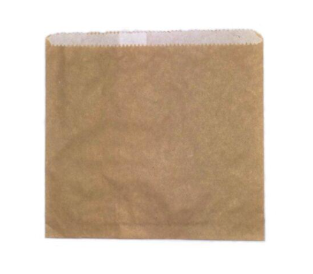 3 Long Brown GPL (Grease Proof lined) Bag Box of 500