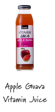 Sam's Juice Apple Guava Vitamin Juice