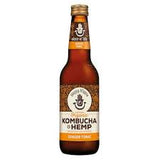 Wild One Organic Happy Hippie Hemp Kombucha Ginger Tonic 330ml Boxes of 12