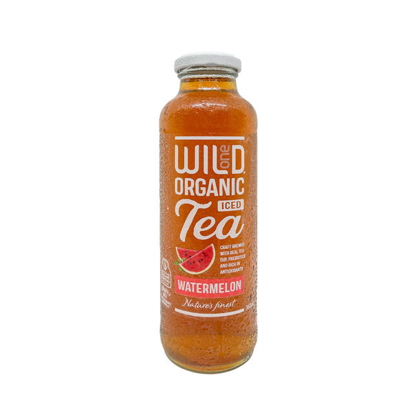 Wild One Organic Iced Tea Watermelon 360ml Boxes of 12