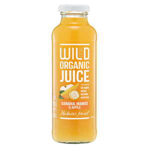 Wild One Organic Banana Mango & Apple Juice 12x360ml