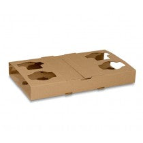 ***ALL NEW LOW PRICE*** 4 Cup Carry Tray Box of 100