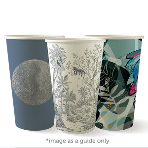 BioPak 510ml / 16oz (90mm) Art Series Single Wall BioCup
