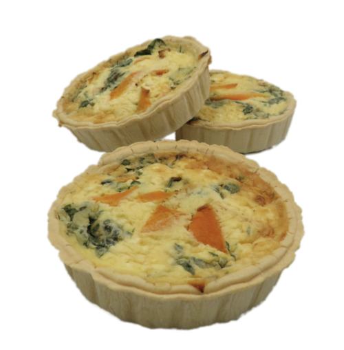 Melbourne Chef Pumpkin, Ricotta & Spinach Quiche Box of 6
