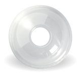 BioPak 300-700ml Clear Dome 22mm Hole Lid BioPak