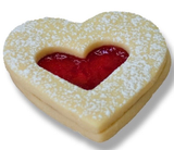 Cookie Concepts Large Jam Hearts Box of 20